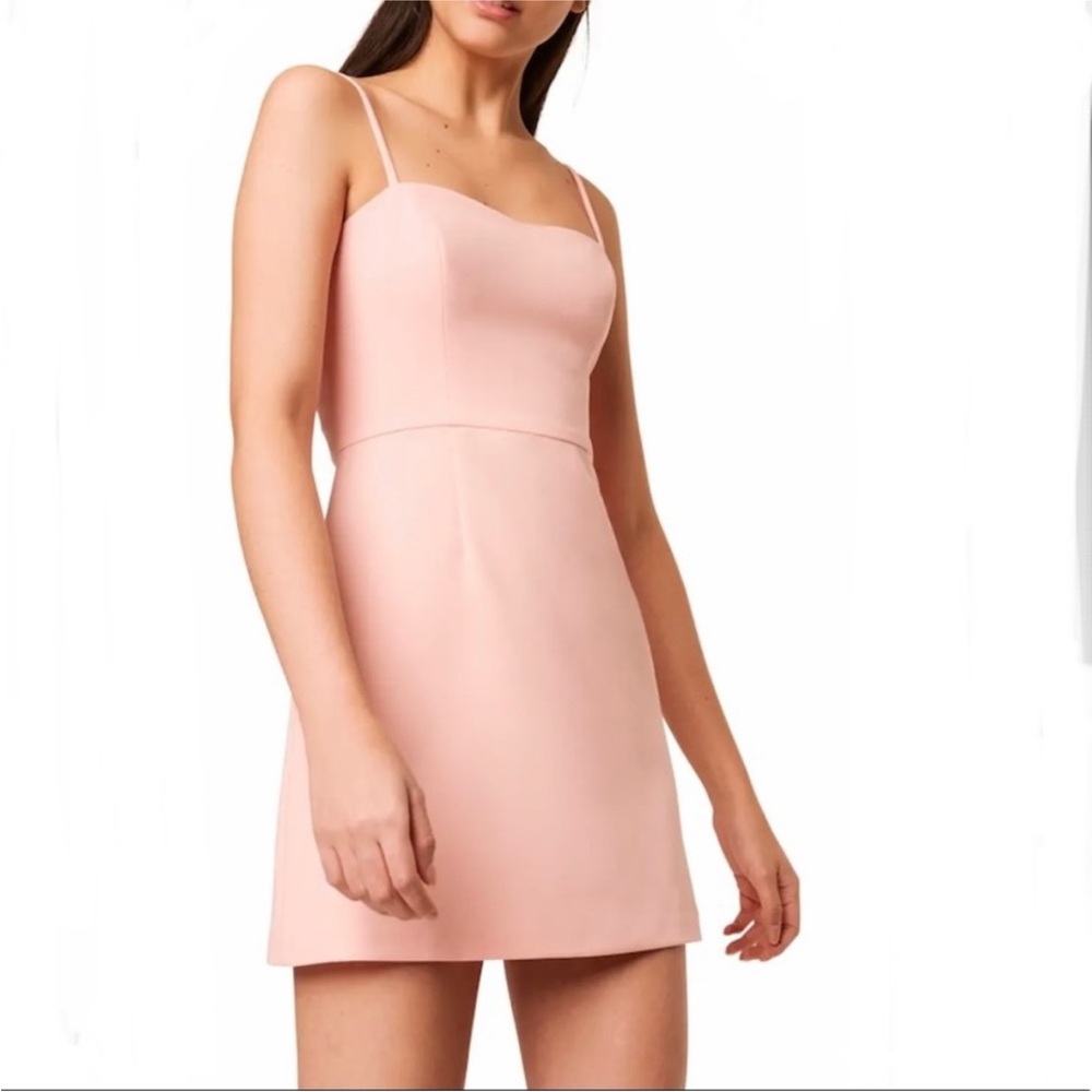 💎 French Connection Whisper Women's Sweet Heart Sleeveless Mini Dress